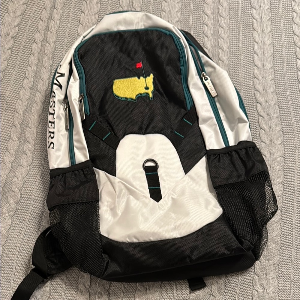Masters Black and White Backpack
